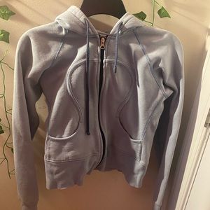 Lululemon blue scuba jacket